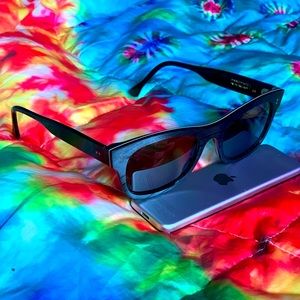 Vinylize Eyewear Morton Authentic Wayfarer Sunglasses Vinyl